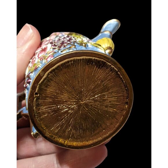 Vintage Cottagecore Collectible Mini Teapot Figure by Rucinni - Picture 6 of 12